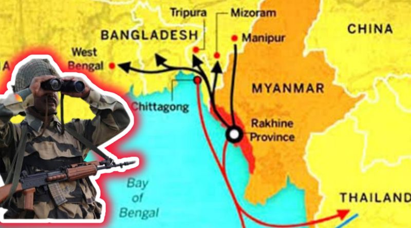 Tripura: BSF detains 3 Rohingya Muslim infiltrators