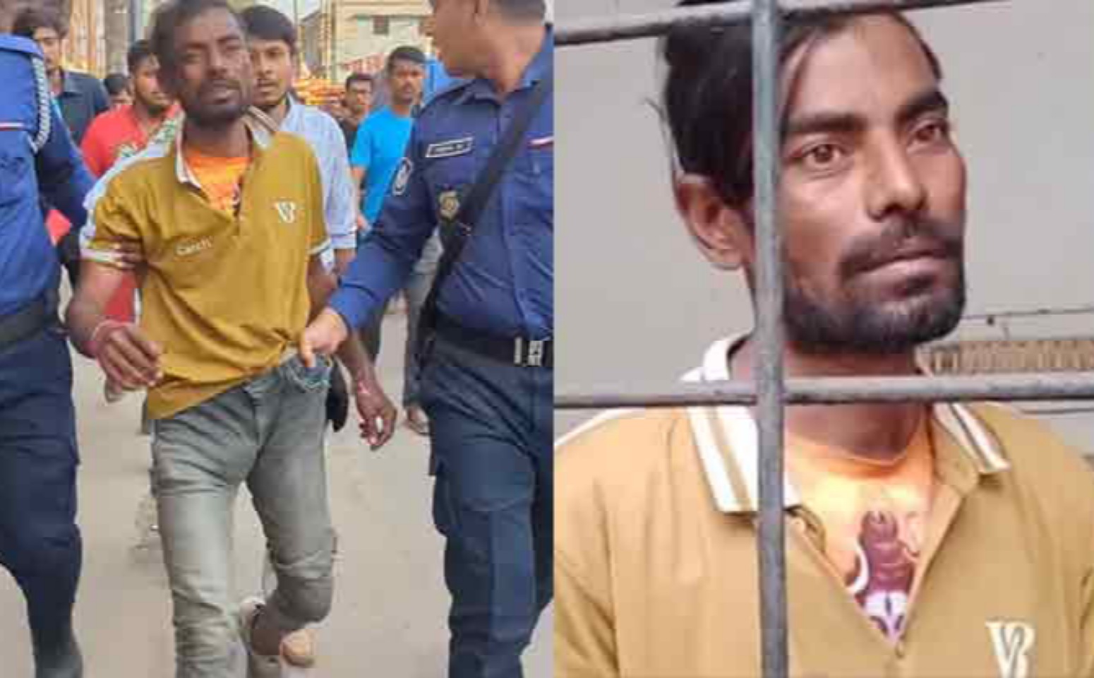 Image: Hindu rikshaw puller assaulted by mob for having sacred red thread on his wrist